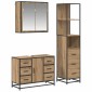 vidaXL Σετ Επίπλων Μπάνιου 3 τμχ. Artisan Oak 80 x 33 x 60 εκ