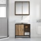 vidaXL Σετ Επίπλων Μπάνιου 2 τμχ. Artisan Oak 65 x 33 x 60 εκ
