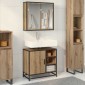 vidaXL Σετ Επίπλων Μπάνιου 2 τμχ. Artisan Oak 65 x 33 x 60 εκ