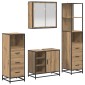 vidaXL Σετ Επίπλων Μπάνιου 4 τμχ. Artisan Oak 65 x 33 x 60 εκ