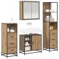 vidaXL Σετ Επίπλων Μπάνιου 4 τμχ. Artisan Oak 65 x 33 x 60 εκ