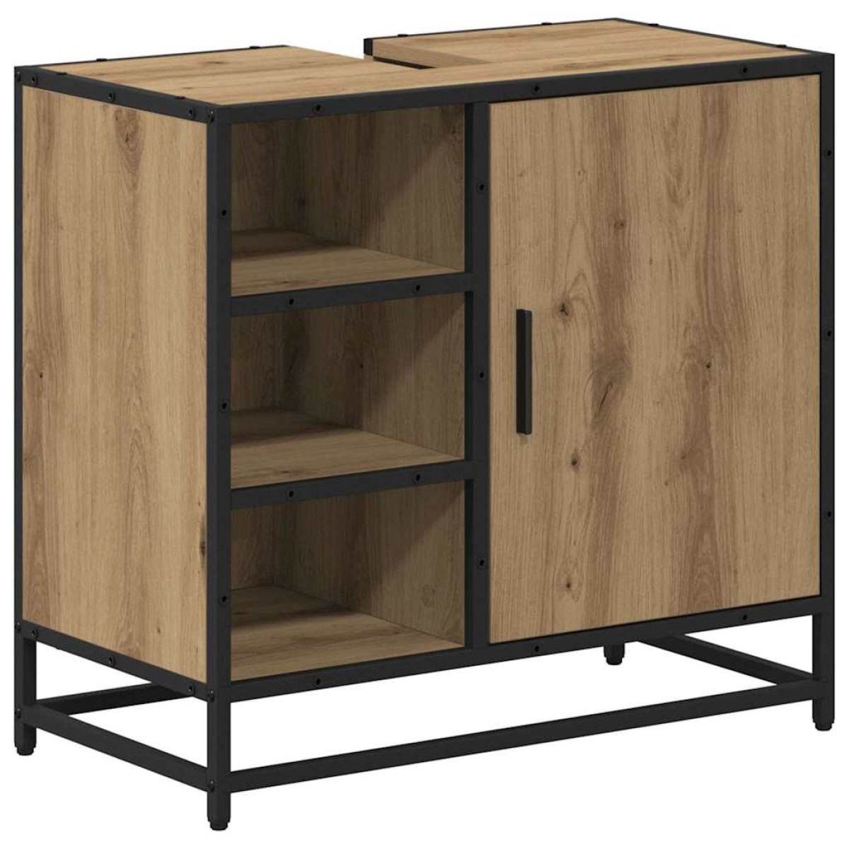 vidaXL Σετ Επίπλων Μπάνιου 4 τμχ. Artisan Oak 65 x 33 x 60 εκ