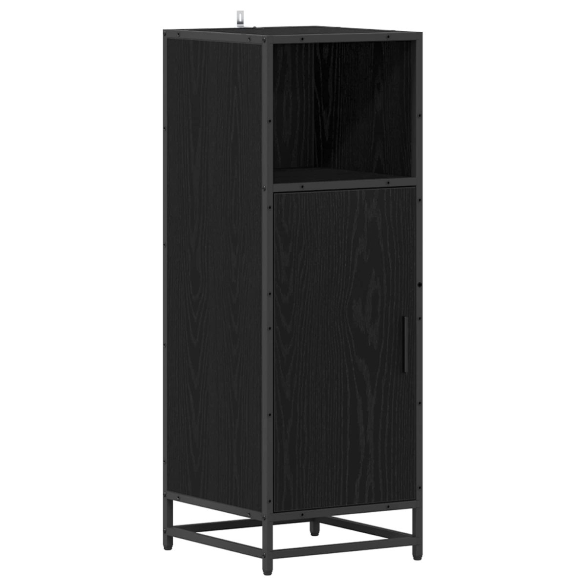 vidaXL Σετ Επίπλων Μπάνιου 3 τμχ. Μαύρη Οξυά 80 x 33 x 60 εκ