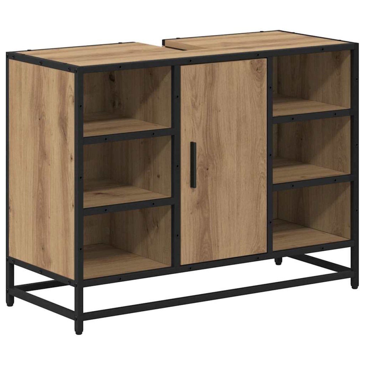vidaXL Σετ Επίπλων Μπάνιου 3 τμχ. Artisan Oak 80 x 33 x 60 εκ