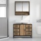 vidaXL Σετ Επίπλων Μπάνιου 2 τμχ. Artisan Oak 80 x 33 x 60 εκ