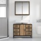 vidaXL Σετ Επίπλων Μπάνιου 2 τμχ. Artisan Oak 80 x 33 x 60 εκ