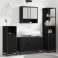 vidaXL Σετ Επίπλων Μπάνιου 3 τμχ. Παλιό Ξύλο 90 x 33 x 60 εκ.