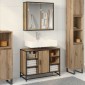 vidaXL Σετ Επίπλων Μπάνιου 2 τμχ. Artisan Oak 80 x 33 x 60 εκ