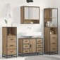 vidaXL Σετ Επίπλων Μπάνιου 4 τμχ. Artisan Oak 80 x 33 x 60 εκ