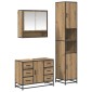 vidaXL Σετ Επίπλων Μπάνιου 3 τμχ. Artisan Oak 90 x 33 x 60 εκ.