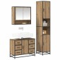 vidaXL Σετ Επίπλων Μπάνιου 3 τμχ. Artisan Oak 90 x 33 x 60 εκ.