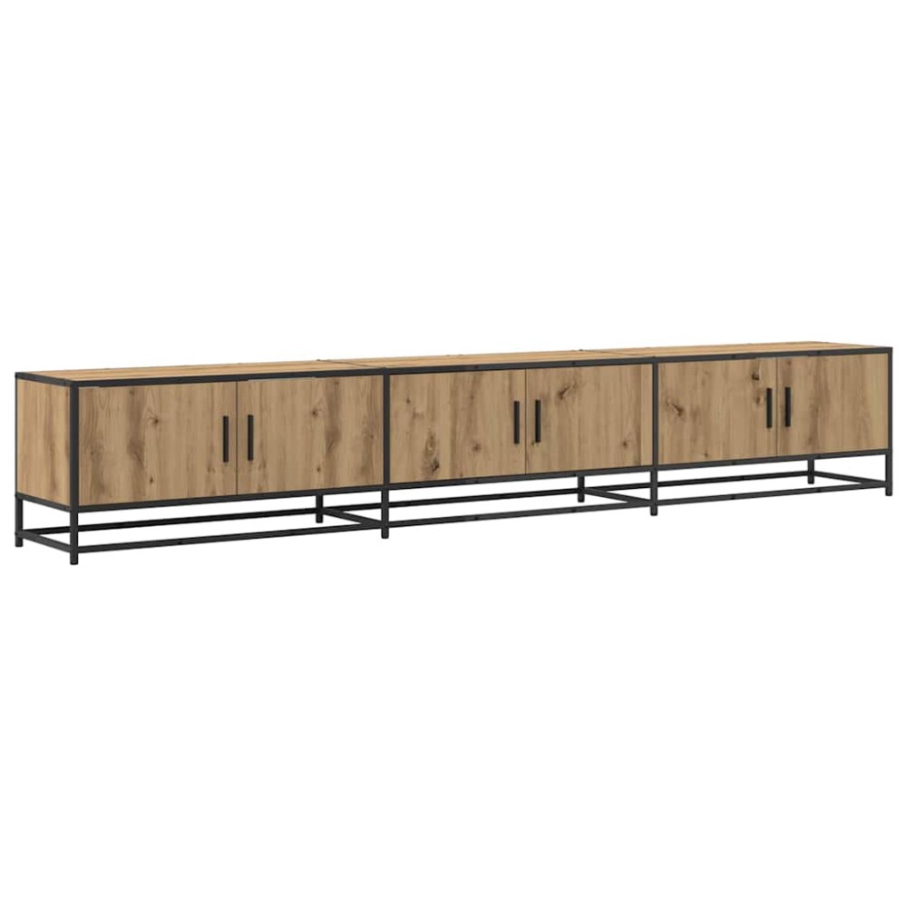 vidaXL Μονάδες TV 240 x 35 x 41 εκ Artisan Oak Επεξεργασμένο ξύλο