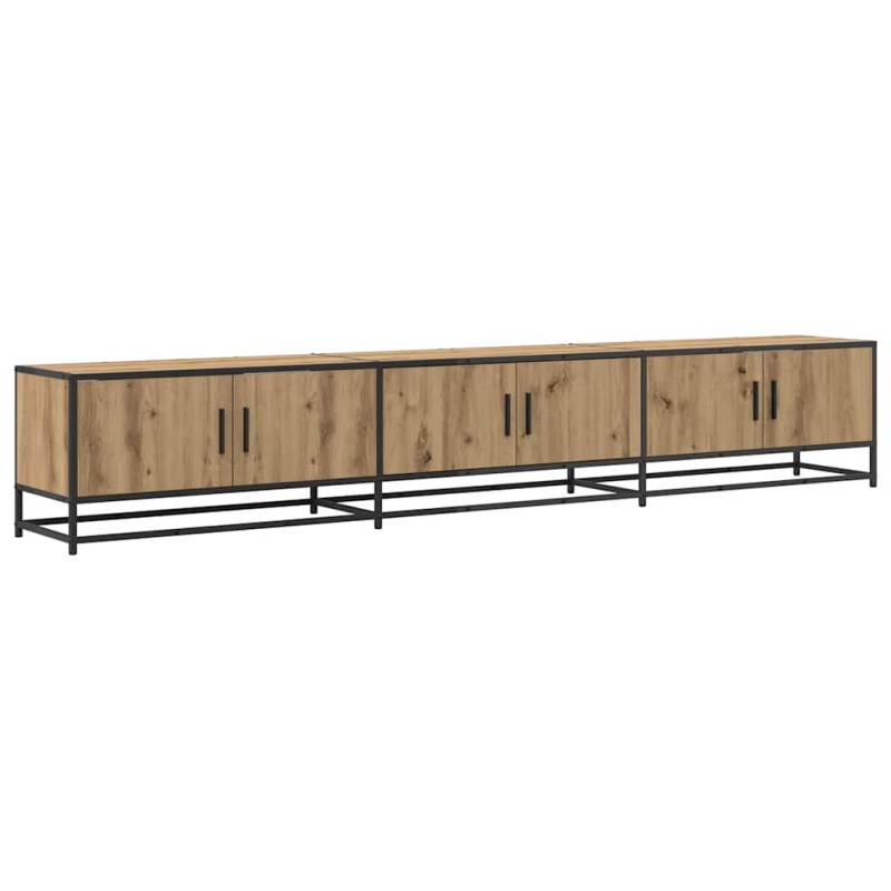 vidaXL Μονάδες TV 240 x 35 x 41 εκ Artisan Oak Επεξεργασμένο ξύλο