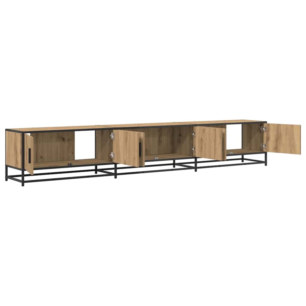 vidaXL Μονάδες TV 240 x 35 x 41 εκ Artisan Oak Επεξεργασμένο ξύλο