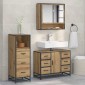 vidaXL Σετ Επίπλων Μπάνιου 3 τμχ. Artisan Oak 80 x 33 x 60 εκ
