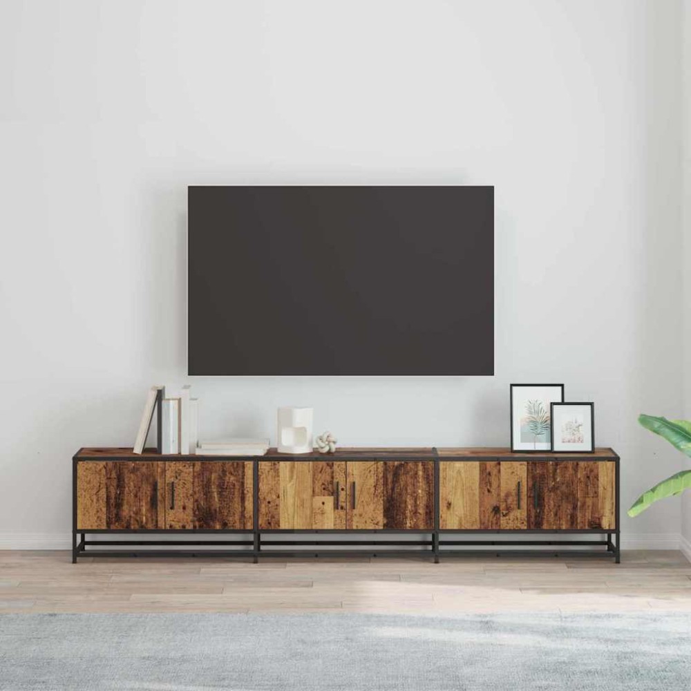 vidaXL Μονάδες TV 210 x 35 x 41 εκ Παλιό Ξύλο Επεξεργασμένο ξύλο