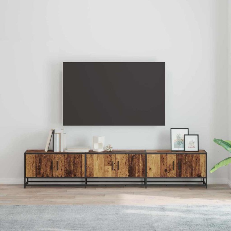vidaXL Μονάδες TV 210 x 35 x 41 εκ Παλιό Ξύλο Επεξεργασμένο ξύλο