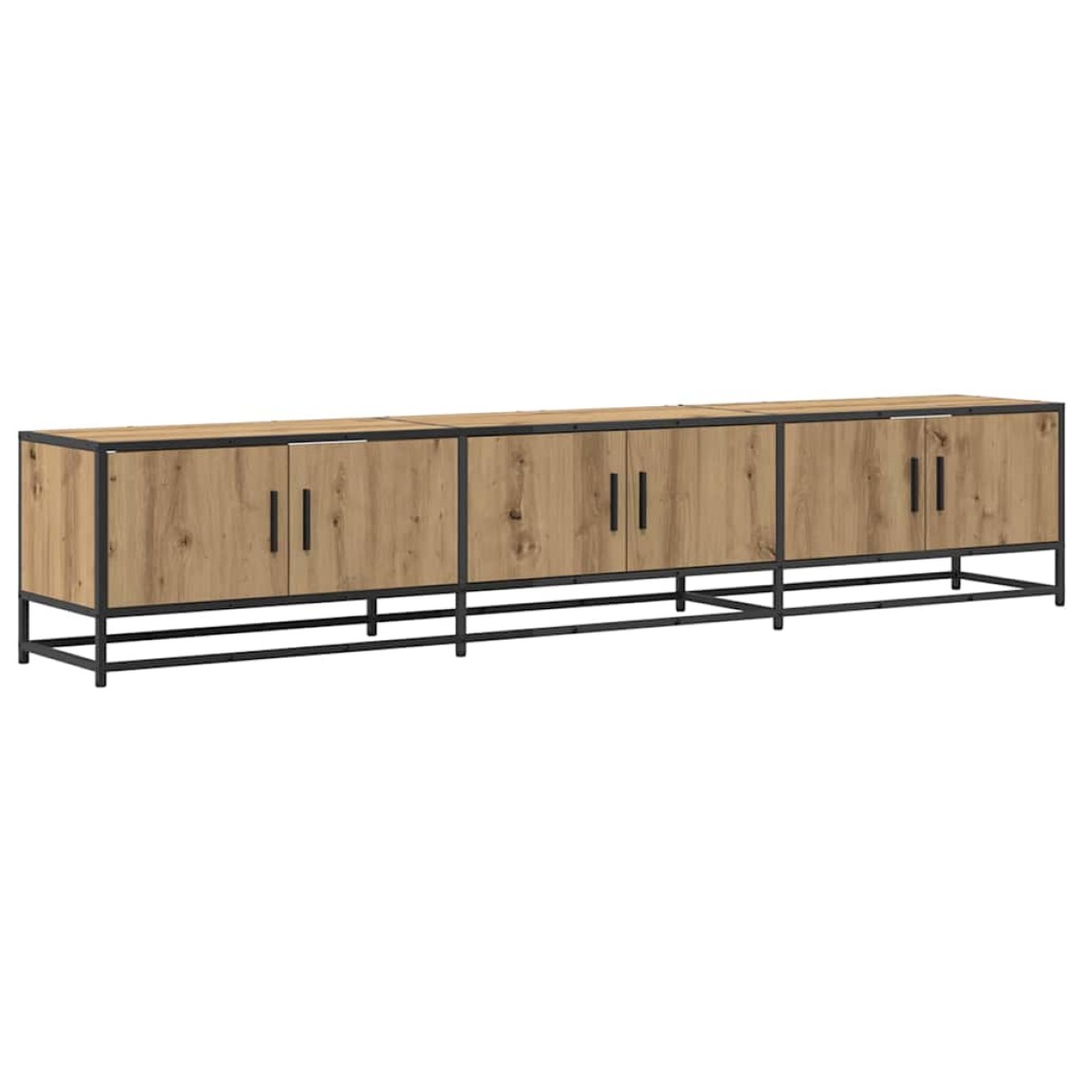 vidaXL Μονάδες TV 210 x 35 x 41 εκ Artisan Oak Επεξεργασμένο ξύλο