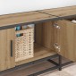 vidaXL Μονάδες TV 210 x 35 x 41 εκ Artisan Oak Επεξεργασμένο ξύλο