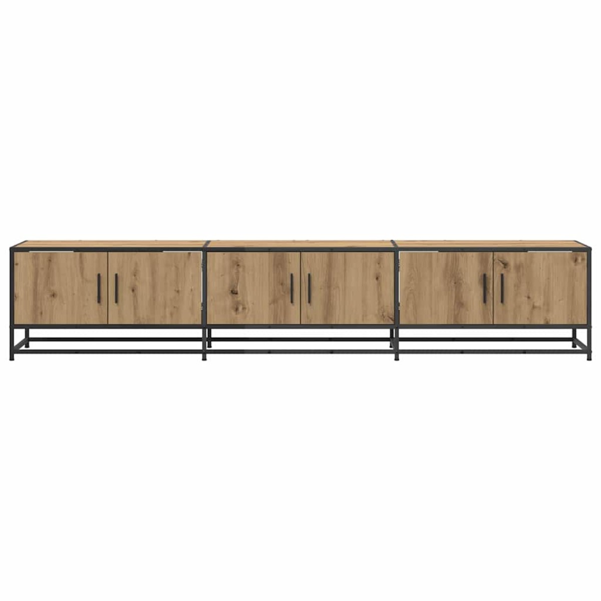 vidaXL Μονάδες TV 210 x 35 x 41 εκ Artisan Oak Επεξεργασμένο ξύλο