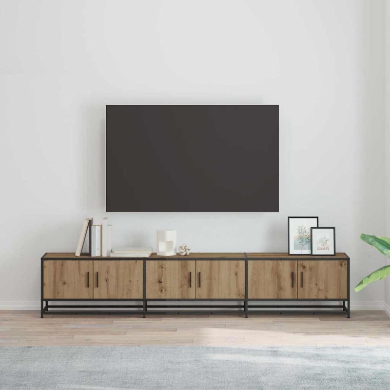 vidaXL Μονάδες TV 210 x 35 x 41 εκ Artisan Oak Επεξεργασμένο ξύλο