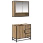 vidaXL Σετ Επίπλων Μπάνιου 2 τμχ. Artisan Oak 65 x 33 x 60 εκ