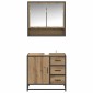 vidaXL Σετ Επίπλων Μπάνιου 2 τμχ. Artisan Oak 65 x 33 x 60 εκ