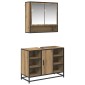 vidaXL Σετ Επίπλων Μπάνιου 2 τμχ. Artisan Oak 80 x 33 x 60 εκ