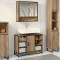 vidaXL Σετ Επίπλων Μπάνιου 2 τμχ. Artisan Oak 80 x 33 x 60 εκ