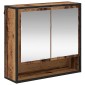 vidaXL Σετ Επίπλων Μπάνιου 4 τμχ. Παλιό Ξύλο 65 x 33 x 60 εκ