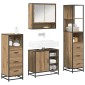 vidaXL Σετ Επίπλων Μπάνιου 4 τμχ. Artisan Oak 65 x 33 x 60 εκ
