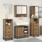 vidaXL Σετ Επίπλων Μπάνιου 4 τμχ. Artisan Oak 65 x 33 x 60 εκ
