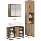 vidaXL Σετ Επίπλων Μπάνιου 3 τμχ. Artisan Oak 80 x 33 x 60 εκ