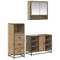 vidaXL Σετ Επίπλων Μπάνιου 3 τμχ. Artisan Oak 80 x 33 x 60 εκ