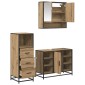vidaXL Σετ Επίπλων Μπάνιου 3 τμχ. Artisan Oak 80 x 33 x 60 εκ