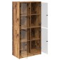 vidaXL Highboard Παλιό Ξύλο 68 x 37 x 142 εκ Επεξεργασμένο Ξύλο