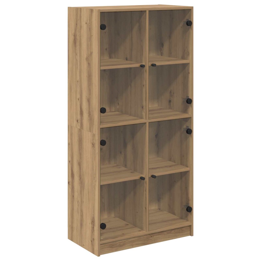 vidaXL Highboard Artisan Oak 68 x 37 x 142 εκ Επεξεργασμένο Ξύλο