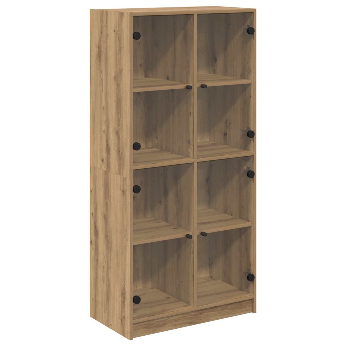 vidaXL Highboard Artisan Oak 68 x 37 x 142 εκ Επεξεργασμένο Ξύλο