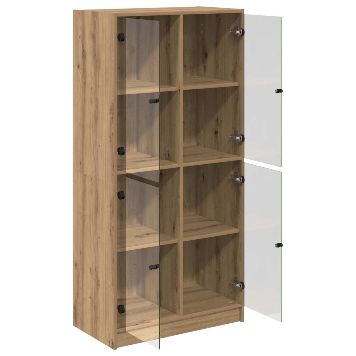 vidaXL Highboard Artisan Oak 68 x 37 x 142 εκ Επεξεργασμένο Ξύλο