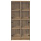 vidaXL Highboard Artisan Oak 68 x 37 x 142 εκ Επεξεργασμένο Ξύλο