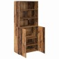 vidaXL Highboard Παλιό Ξύλο 80 x 42,5 x 185 εκ Επεξεργασμένο Ξύλο