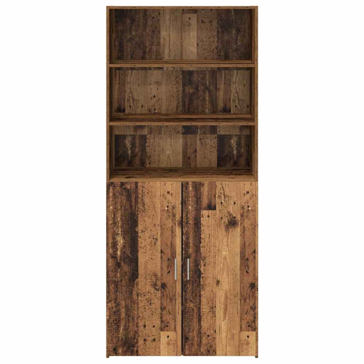 vidaXL Highboard Παλιό Ξύλο 80 x 42,5 x 185 εκ Επεξεργασμένο Ξύλο