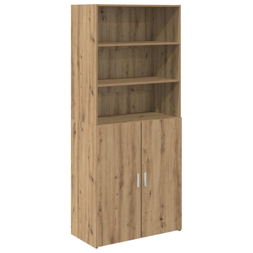 vidaXL Highboard Artisan Oak 80 x 42,5 x 185 εκ Επεξεργασμένο Ξύλο