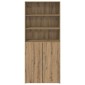 vidaXL Highboard Artisan Oak 80 x 42,5 x 185 εκ Επεξεργασμένο Ξύλο