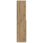 vidaXL Highboard Artisan Oak 80 x 42,5 x 185 εκ Επεξεργασμένο Ξύλο