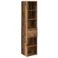 vidaXL Highboard Παλιό Ξύλο 40 x 42,5 x 185 εκ. Επεξεργασμένο Ξύλο