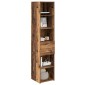 vidaXL Highboard Παλιό Ξύλο 40 x 42,5 x 185 εκ. Επεξεργασμένο Ξύλο
