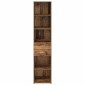 vidaXL Highboard Παλιό Ξύλο 40 x 42,5 x 185 εκ. Επεξεργασμένο Ξύλο