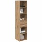 vidaXL Highboard Artisan Oak 40 x 42,5 x 185 εκ. Επεξεργασμένο Ξύλο