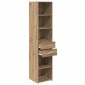 vidaXL Highboard Artisan Oak 40 x 42,5 x 185 εκ. Επεξεργασμένο Ξύλο